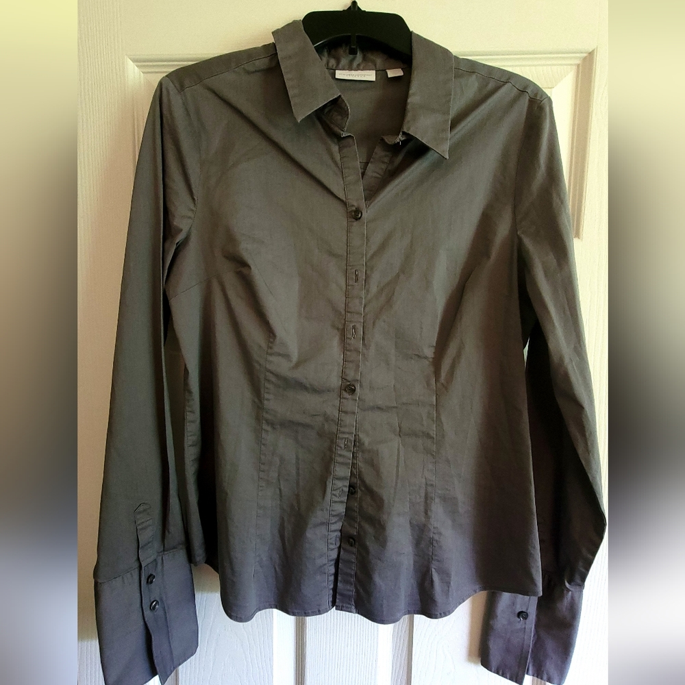 Dark grey NY&C button down shirt